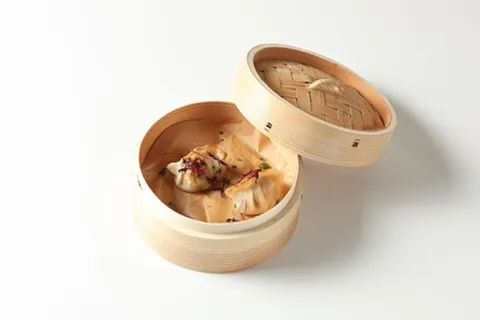 Гедза с курицей и говядиной
